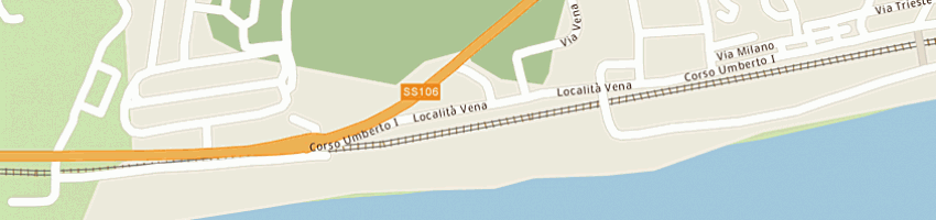 Mappa della impresa punto revisione autoveicoli sas a BOVA MARINA