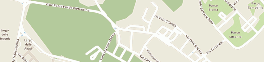 Mappa della impresa acropolis srl a MANFREDONIA