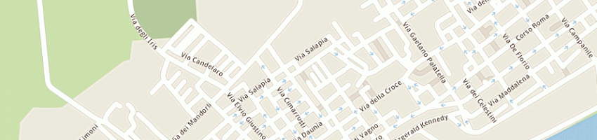 Mappa della impresa camiceria piccoli di piccoli giacomo a MANFREDONIA