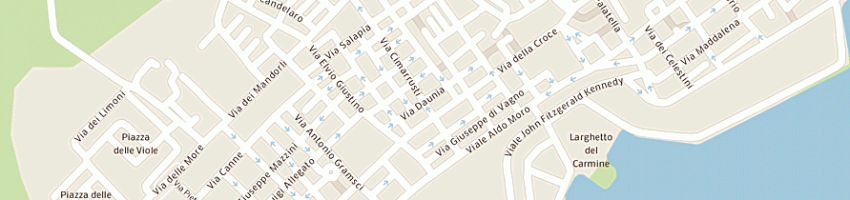 Mappa della impresa societa cooperativa daunia rent a MANFREDONIA