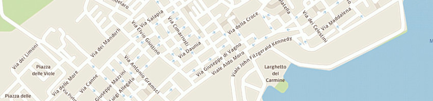 Mappa della impresa sapone antonio a MANFREDONIA