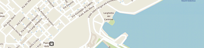 Mappa della impresa ecolmare gargano (srl) a MANFREDONIA