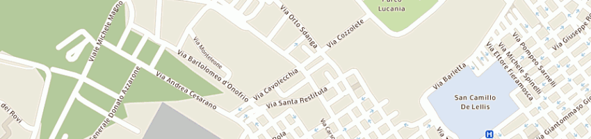 Mappa della impresa comune di manfredonia a MANFREDONIA