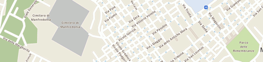 Mappa della impresa paglione impianti di paglione vincenzo a MANFREDONIA