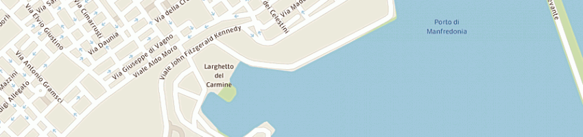 Mappa della impresa flli croce e capuano srl a MANFREDONIA