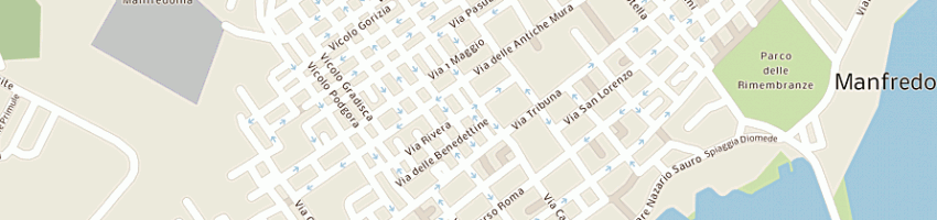Mappa della impresa rinaldi matteo a MANFREDONIA