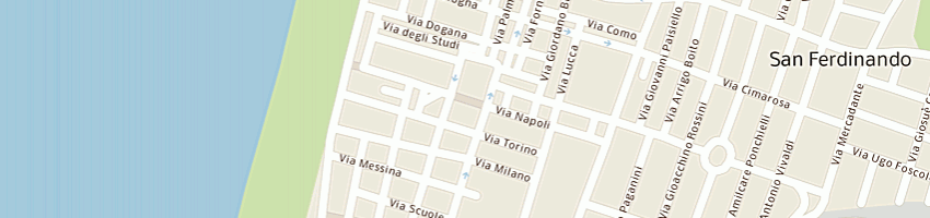 Mappa della impresa rizzo antonio a SAN FERDINANDO