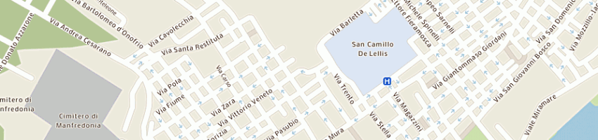 Mappa della impresa biberon di trotta mattia a MANFREDONIA