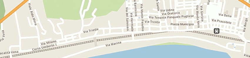 Mappa della impresa familiari giuseppe a BOVA MARINA