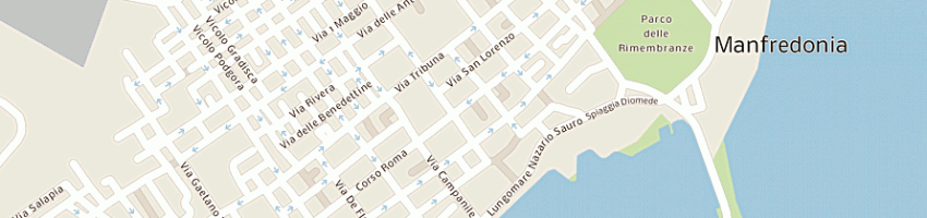 Mappa della impresa parrucchiere nina a FOGGIA