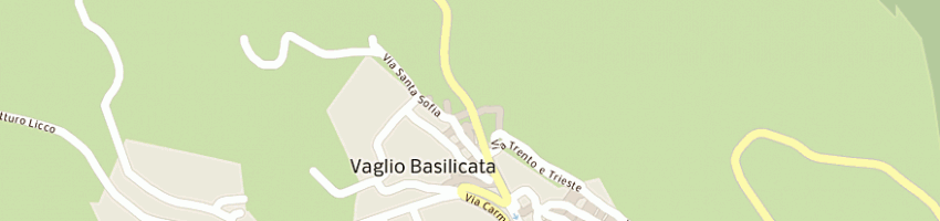 Mappa della impresa tenax spa a VAGLIO BASILICATA
