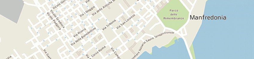Mappa della impresa santa lucia i soc coop a MANFREDONIA