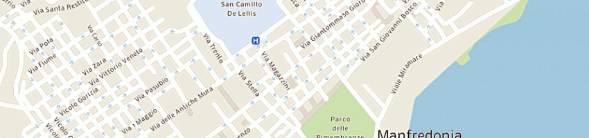 Mappa della impresa capita antonio a MANFREDONIA