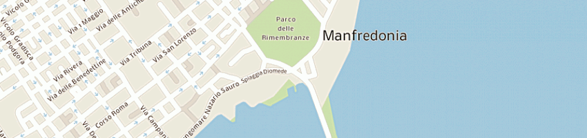Mappa della impresa sidap srl a MANFREDONIA