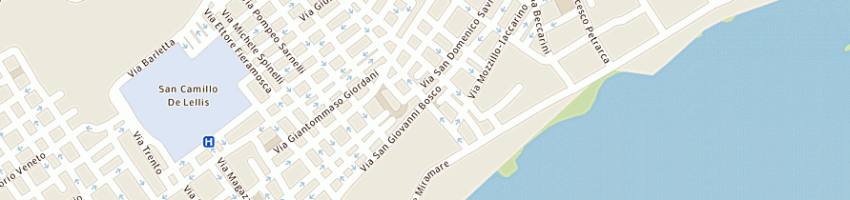 Mappa della impresa calabrese a MANFREDONIA