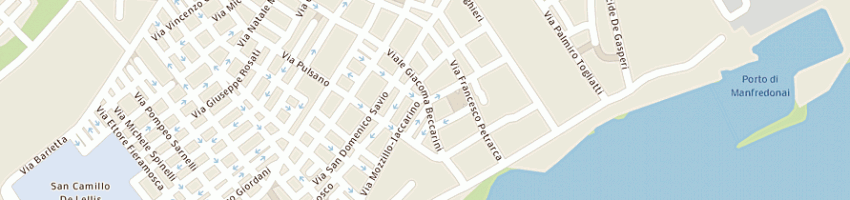 Mappa della impresa d'amato giovanni a MANFREDONIA