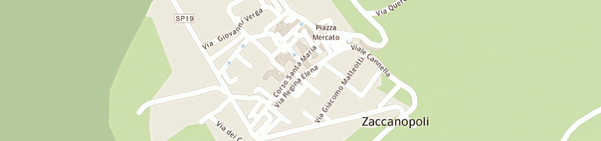 Mappa della impresa falegnameria di meligrana amerigo a ZACCANOPOLI