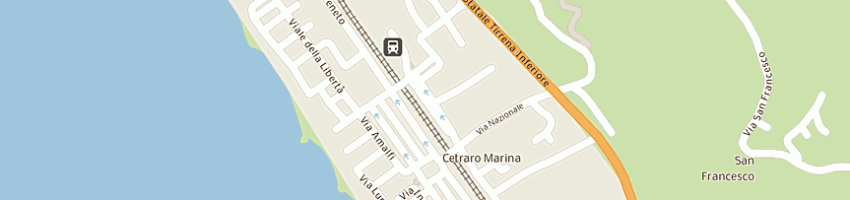 Mappa della impresa avolio pasquale a CETRARO
