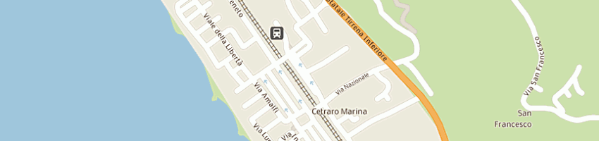 Mappa della impresa occhiuzzi sandro a CETRARO