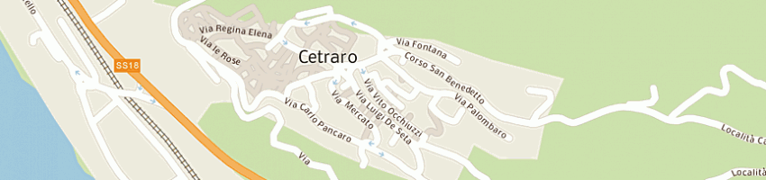 Mappa della impresa scuola media  a CETRARO