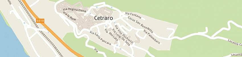 Mappa della impresa cianni dora a CETRARO