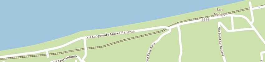 Mappa della impresa albergo ristorante sturno a VICO DEL GARGANO