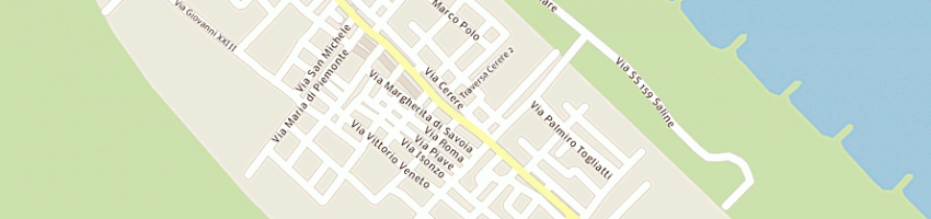 Mappa della impresa riontino ortofrutta srl a ZAPPONETA