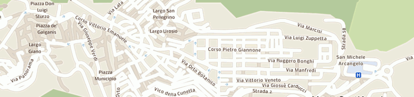 Mappa della impresa marchetti pino e c (sas) a FOGGIA
