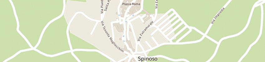 Mappa della impresa comune a SPINOSO