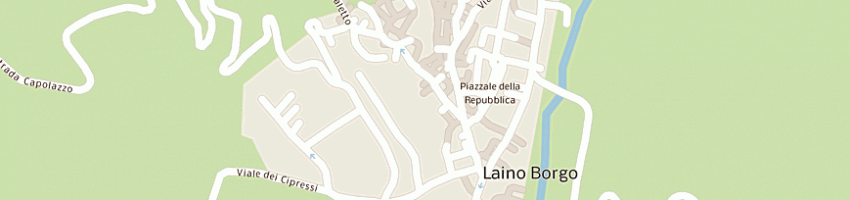 Mappa della impresa albergo la margherita a LAINO BORGO