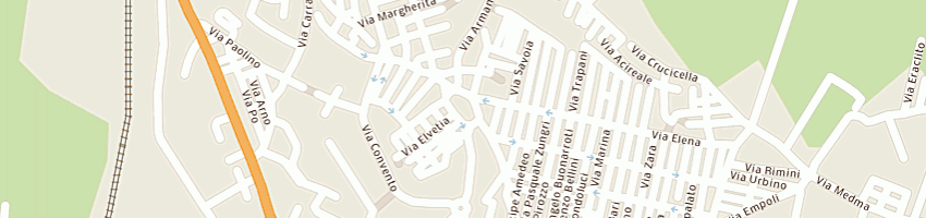 Mappa della impresa papasidero vincenzo a ROSARNO