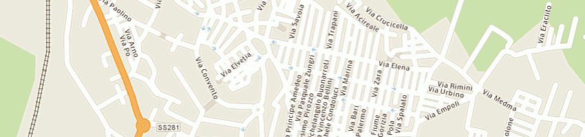 Mappa della impresa raggio web di renda carmelo a ROSARNO