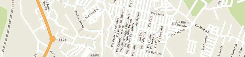 Mappa della impresa greco domenico antonio a ROSARNO