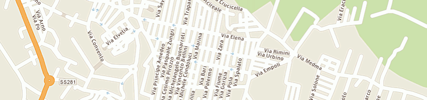 Mappa della impresa suore sacramentine  a REGGIO CALABRIA