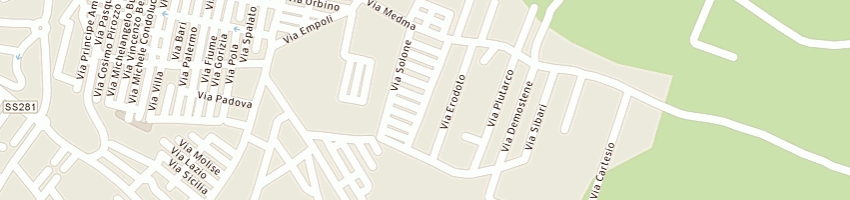 Mappa della impresa azienda sanitaria locale n 10  a ROSARNO