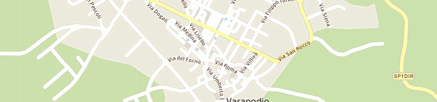Mappa della impresa scoleri giovanni  a VARAPODIO
