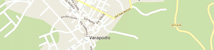 Mappa della impresa poliedil sas di polifroni v e flli  a VARAPODIO