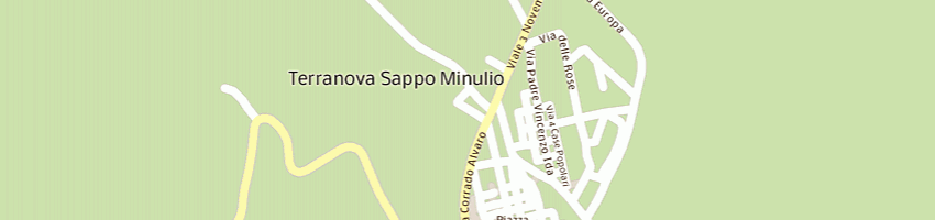 Mappa della impresa comune di terranova sappo minulio a TERRANOVA SAPPO MINULIO