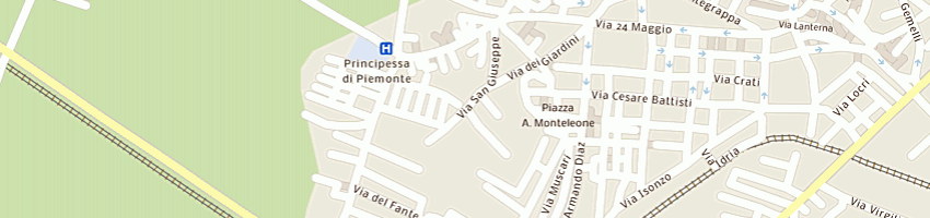 Mappa della impresa de leo elio a TAURIANOVA