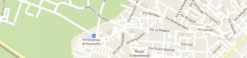 Mappa della impresa agma snc  a TAURIANOVA