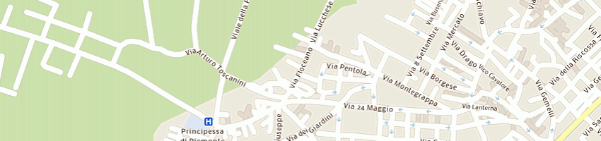 Mappa della impresa ursida carlo a TAURIANOVA