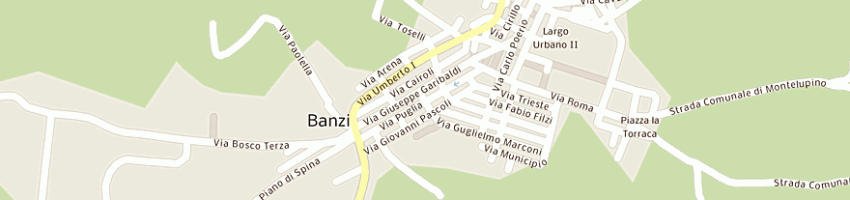 Mappa della impresa cilumbriello pietro a BANZI