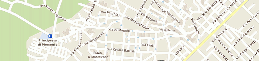 Mappa della impresa stage di alessi maria teresa a TAURIANOVA