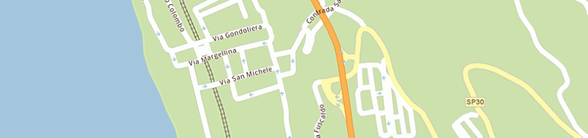Mappa della impresa iannuzzi giuseppe a FUSCALDO
