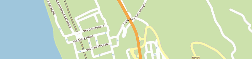 Mappa della impresa plastina giuseppe a FUSCALDO