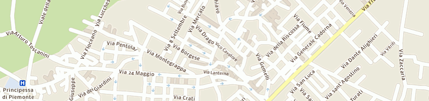 Mappa della impresa delfino francesca a TAURIANOVA