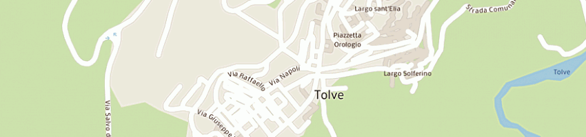 Mappa della impresa carabinieri a TOLVE