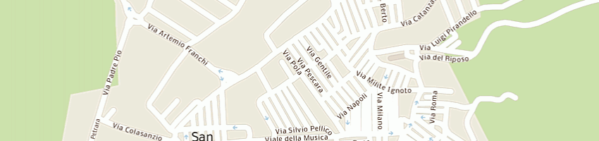 Mappa della impresa brosio daniela a SAN CALOGERO