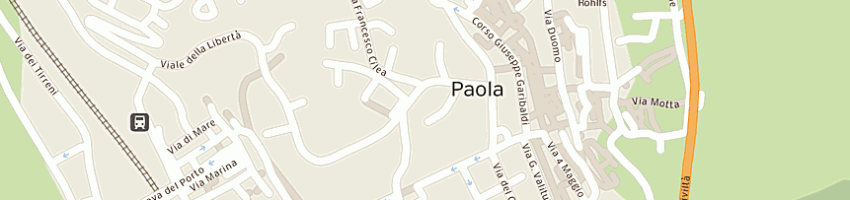 Mappa della impresa cilento design di cilento assunta a PAOLA