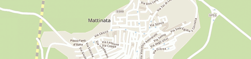 Mappa della impresa gioielleria prestige di dirodi antonio e figli snc a MATTINATA